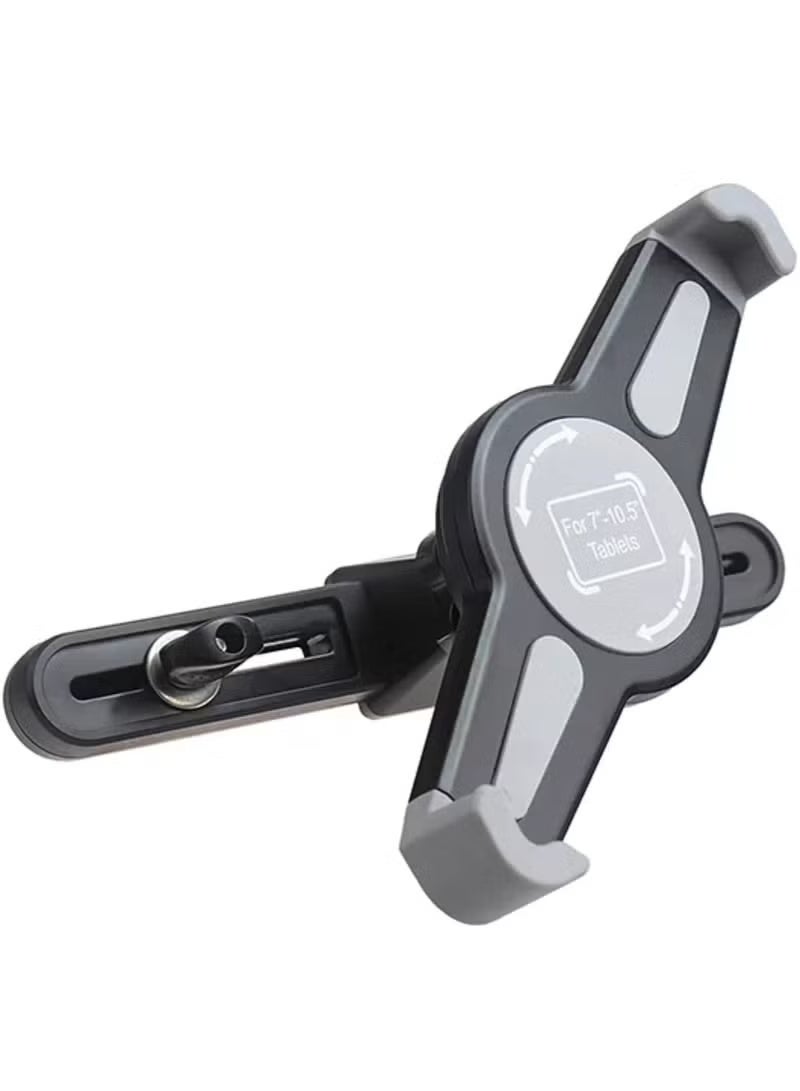 GENNEXT Car Headrest Tablet Mount, Tablet Holder - Universal Stand Cradle for different types of tablets,new iPad Pro 9.7, 10.5, 12.9, iPad Air mini 2 3 4, Smartphones, 4.7~13 inch Tablets. - Image 1
