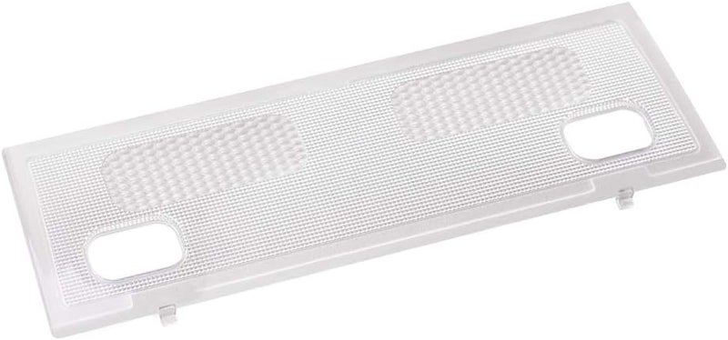 HERCOO Overhead Console Ceiling Cab Dome Lights Cover Lens Clear Frosted Housing for 15911049 Compatible with Chevy Silverado 2007-2014, Pack of 1 - Image 1