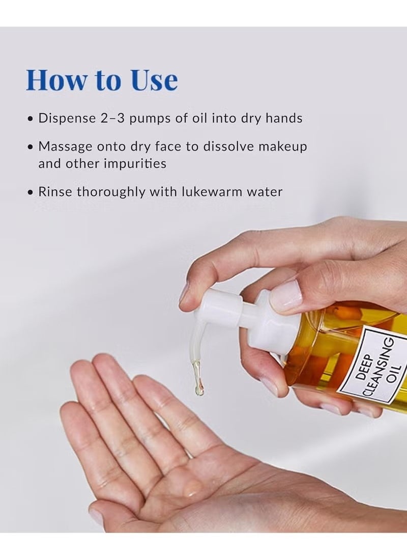 DHC Deep Cleansing Oil, Facial Cleansing Oil, Makeup Remover, Cleanses without Clogging Pores, Residue-Free, Fragrance and Colorant Free, All Skin Types, 6.7 fl. oz.  - Image 4