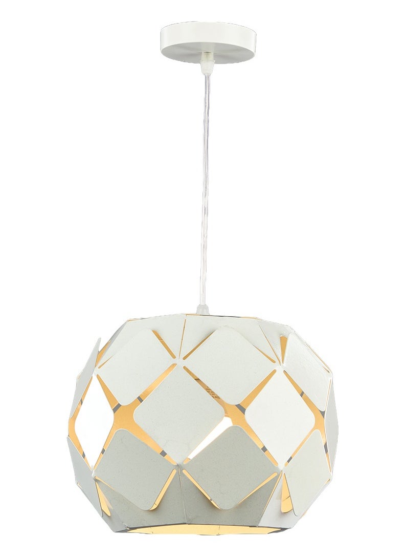NAGAFA SHOP RW7007 دلايه مودرن جالاكسي ابيض -1 لمبه  - Image 1