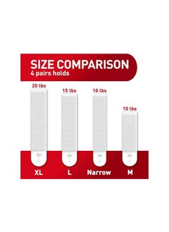 3M 3M Command Picture Hanging Strips, Medium, White, Holds Up To 12 Lbs., 16-Pairs (32-Strips), Easy To Open Packaging  - Image 4