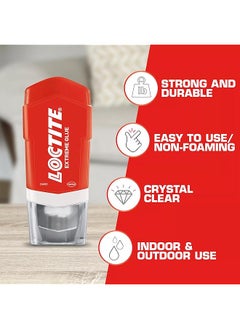 Loctite Extreme Glue Strong All Purpose Glue For Wood Metal Leather Plastic And More Dries Clear 1.62 Oz Tube 1 Pack  - Image 4