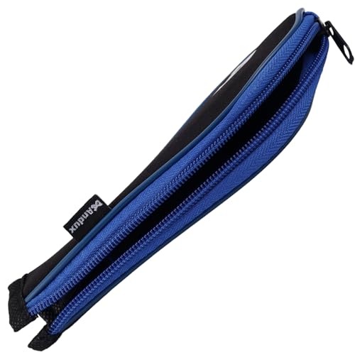 Andux 12pcs/Set Golf Iron Club Head Covers Number Print Long Neck with Zipper Black/Blue - Image 5