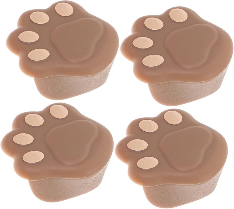 Vaguelly 4 Pack Soft Silicone Corner Protectors for Furniture Easy to Install Safety Bumpers - Image 1