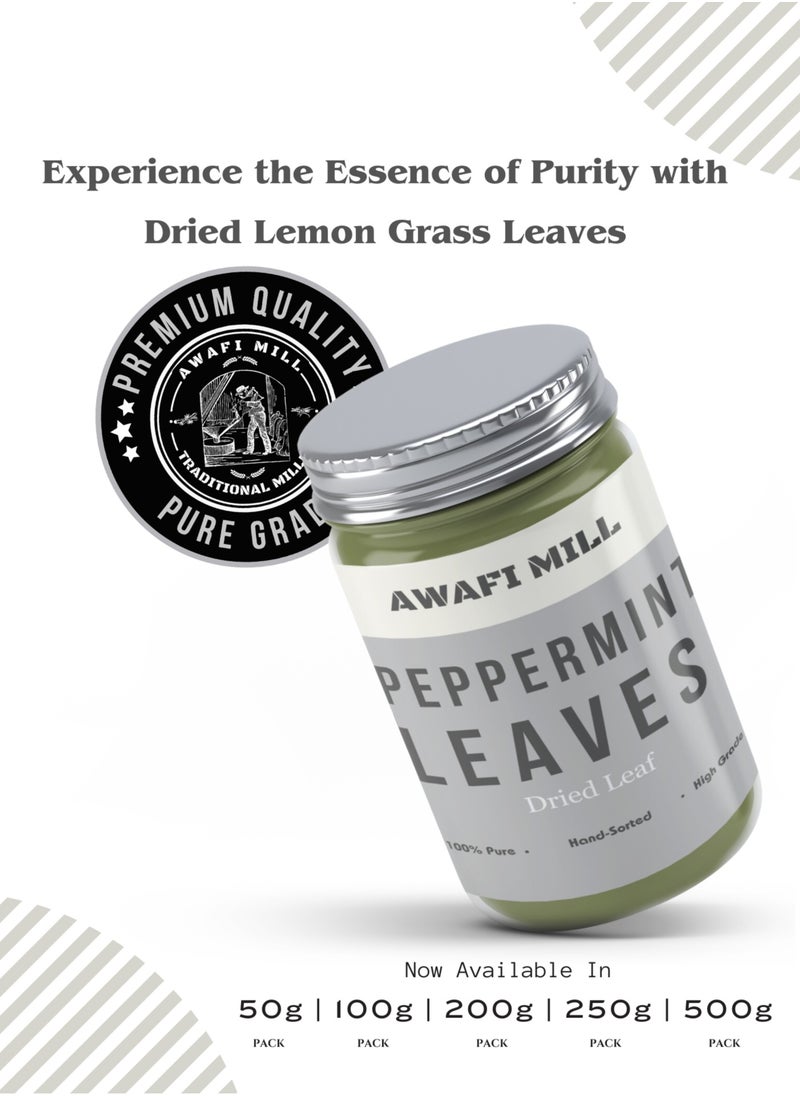 Awafi Mill Pure Peppermint Leaf | Bulk Cut & Sifted Peppermint Leaf | Mentha Piperita | Natural | Peppermint Leaves | Herbal Tea  - Image 4
