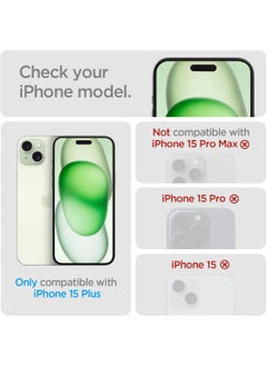 Spigen Glastr Ez Fit [2 Pack] for iPhone 15 PLUS Screen Protector Premium Tempered Glass - Full Cover Edge to Edge  - Image 2