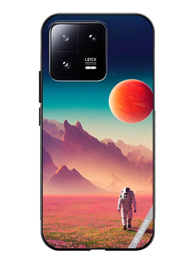 VR CREATIVE Protective Case Cover For Xiaomi 13 An Astronaut In A Spacesuit Walks Around An Alien Planet And Explores Its Surface Design Multicolour - Image 1