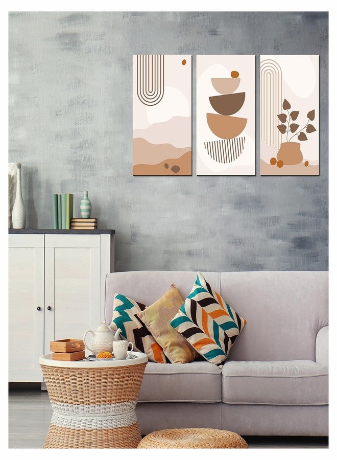 PAPER PLANE DESIGN Large Panels Canvas Painting For Wall Decoration - Elevate Your Living Spaces. Boho Aesthetic Wall Painting For Living Room. Wall Decor. (E) - Image 2