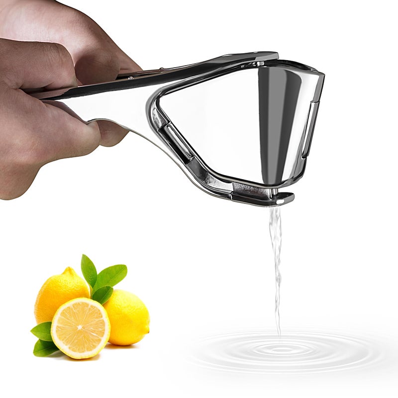 Bagrox Lemon Squeezer, Stainless Steel Lemon Juicer, Manual Juicer for Lemon Citrus Lime Orange, Handheld citrus Squeezer - Image 1