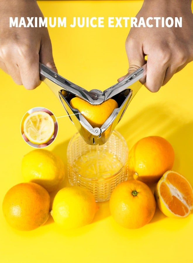 Bagrox Lemon Squeezer, Stainless Steel Lemon Juicer, Manual Juicer for Lemon Citrus Lime Orange, Handheld citrus Squeezer - Image 2