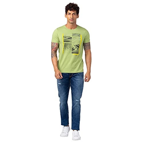Spykar Men Dark Blue Cotton Regular Fit Narrow Length Jeans (Rover) - Image 3