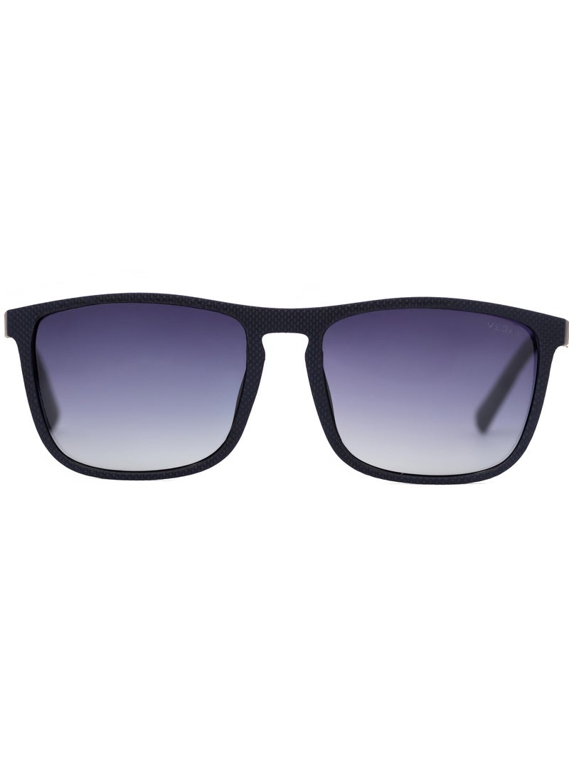 VEGAS - Men's Sunglasses V2065S - Black & Red - Image 1