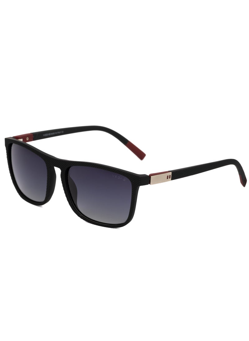 VEGAS - Men's Sunglasses V2065S - Black & Red - Image 1