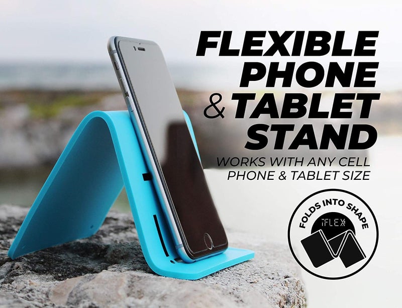 iFLEX Adjustable Cell Phone Stand and Tablet Stand for Work and Home – Flexible Phone Holder is The Perfect iPhone Stand for Video Calls and Holds Any Device - Image 4