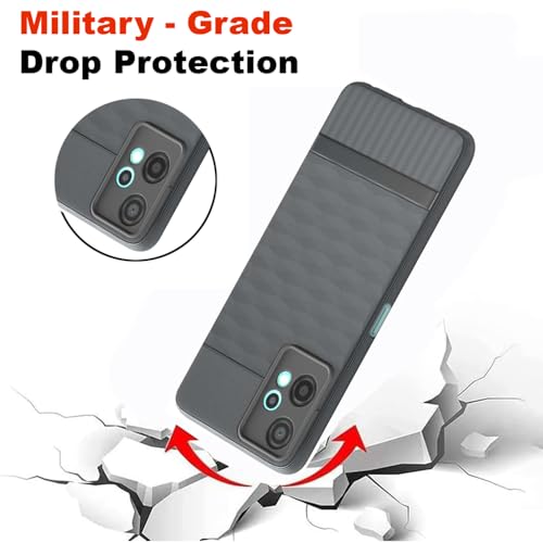 Casotec Shockproof Case for OnePlus Nord CE 2 Lite 5G | Full Camera Protection | TPU Flexible Back Cover for OnePlus Nord CE 2 Lite 5G (Graphite Grey) - Image 4