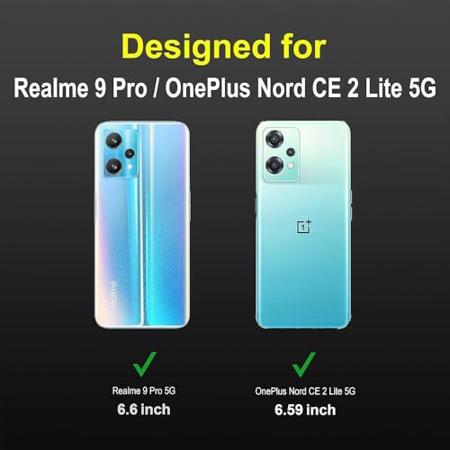 Casotec Shockproof Case for OnePlus Nord CE 2 Lite 5G | Full Camera Protection | TPU Flexible Back Cover for OnePlus Nord CE 2 Lite 5G (Graphite Grey) - Image 2