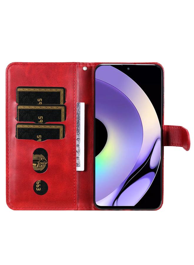 اس-توب جراب هاتف Realme 10 Pro 5G من جلد العجل بسحاب - Image 4