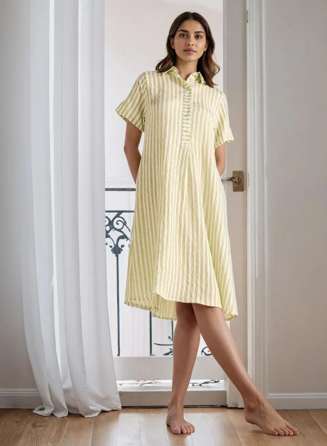 سبلاش فيڤ Striped Sleepshirt