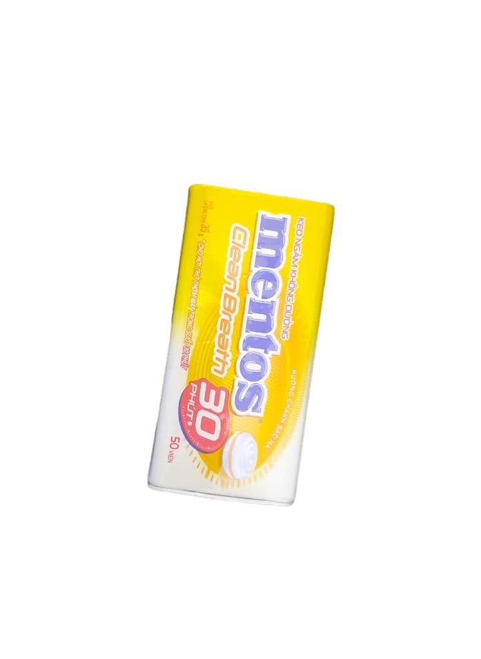 Mentos MENTOS CLEAN BREATH 35G LEMON 