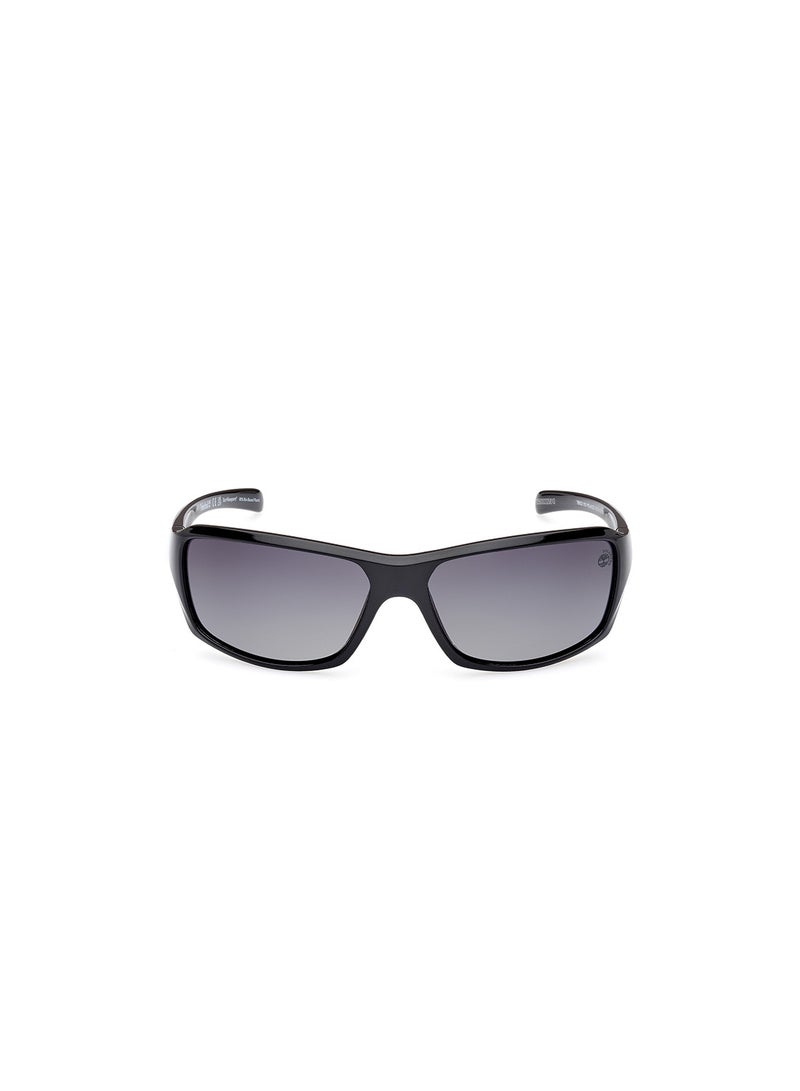 Timberland Men's Polarized Rectangular Sunglasses - TB933201D63 - Lens Size: 63 Mm - Image 2