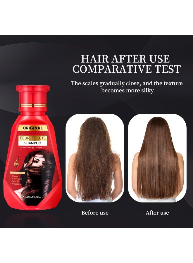 Original 2-PACKS Women's 4-in-1 Fragrance Shampoo, Cleanses and Controls Oil, Leaves Hair Smooth and Scented, 250ml*2 - Image 4