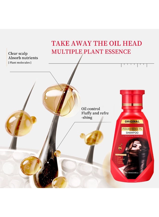 Original 2-PACKS Women's 4-in-1 Fragrance Shampoo, Cleanses and Controls Oil, Leaves Hair Smooth and Scented, 250ml*2 - Image 5