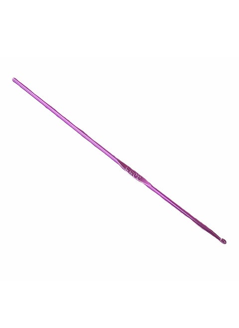 Purple crochet needle, size 3 mm