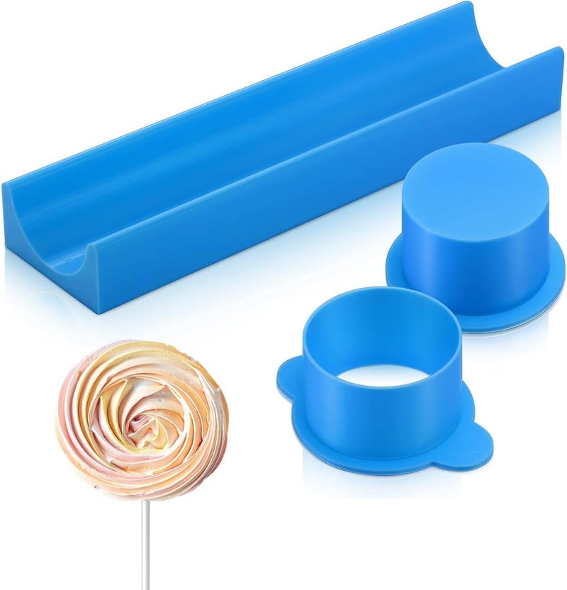FASHION MANIA Circle Cake Pop Mold Set Easy Cake Pop Circle Maker Baking Cutter Molds Set for Home Baking, Birthday Parties, Wedding - Image 1