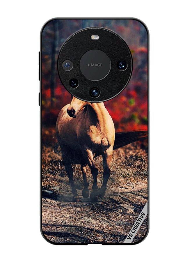 VR CREATIVE Protective Case Cover For Huawei Mate 60 Pro Horse Design Multicolour - Image 1