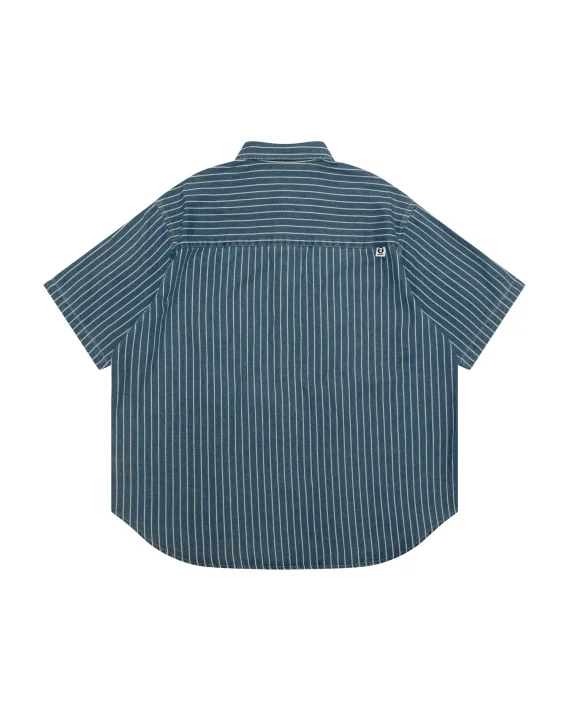 ايه ايه بي إي AAPENOW striped short sleeve shirt