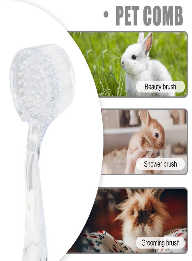 Yulaexie 3 Pck Hamster Bath Brush Massage Combs, Reptile Cleaning Supplie for Hedgehog Turtle - Image 2