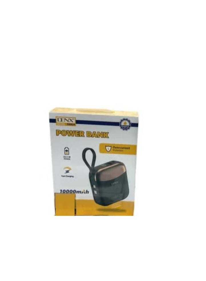 Denx Fast Charger Mini Pocket Power bank 10000 mAH  - Image 2
