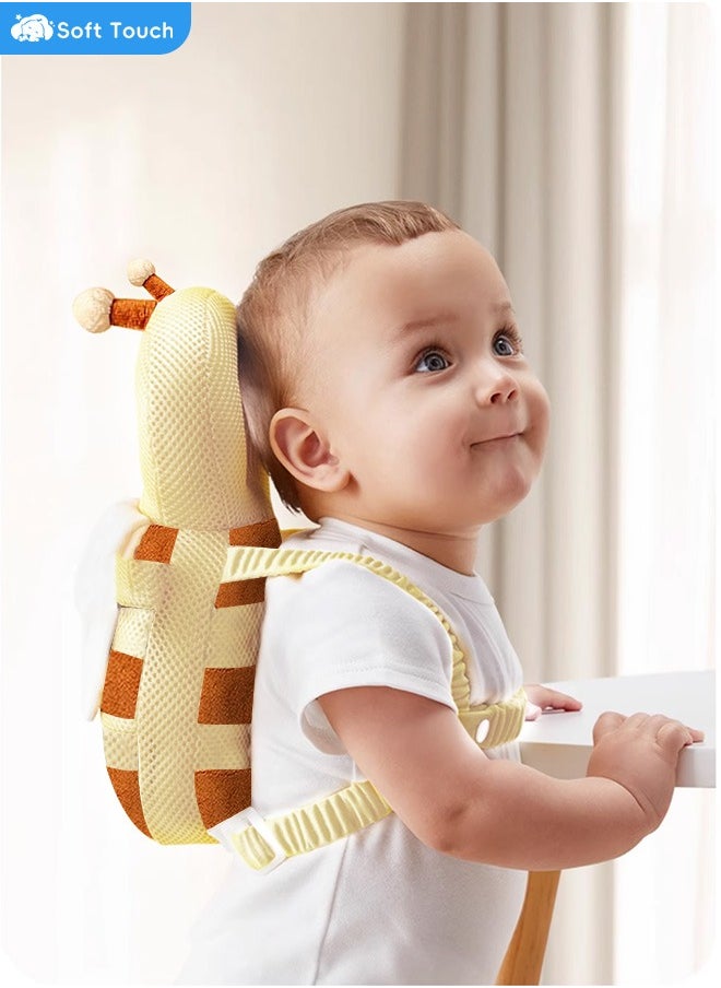 Soft Touch Baby Head Protection Pillow Pad Toddler Headrest Pillow Baby Neck Wings Nursing Drop Resistance Cushion Baby Toy Pillow  - Image 2