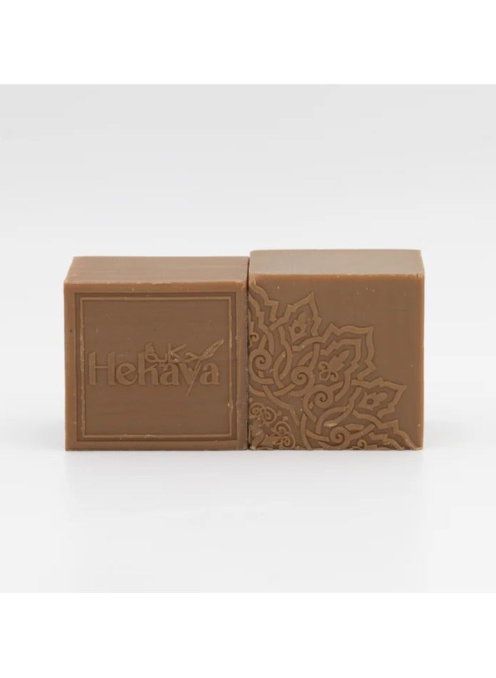 Hekaya Natural Olive Oil Soap bars with Organic Ingredients Vegan Soap Moisturizing Handmade Royal Oud Oil Scent for Body Face & Hair Soap Bars for Women & Men Pack of 4 Bars 500 grams - Image 3