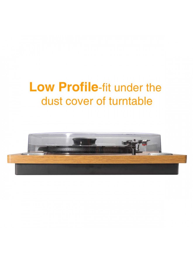 FEMELI Record Weight Stabilizer by FEMELI,Turntable Weight Clamps-Low Profile to Fits Under Dust Cover of Turntable Vinyl Disc LP Record Player (Black) - Image 1