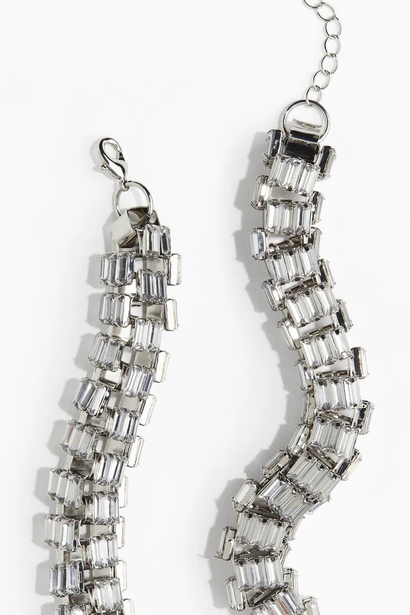 H&M Rhinestone necklace