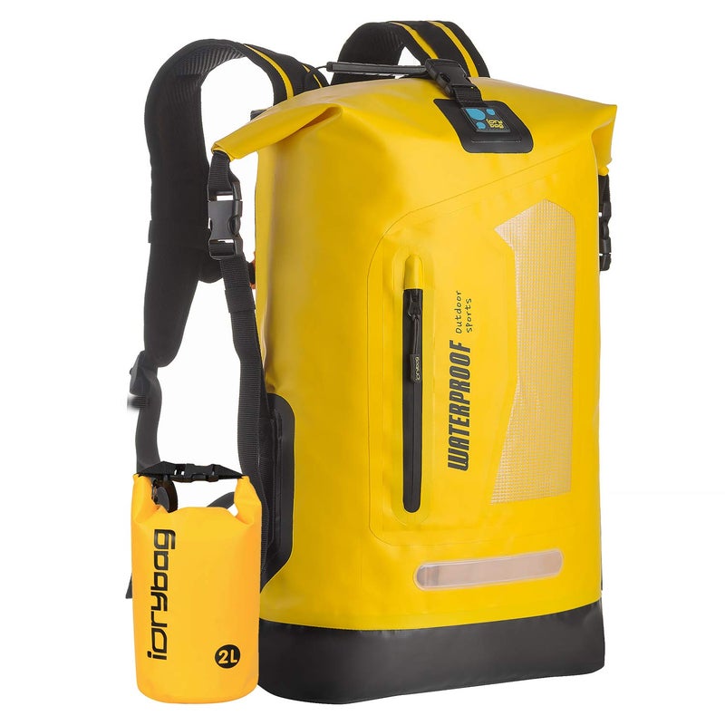 IDRYBAG Waterproof Backpack Dry Bag 20L/30L/40L, Floating Dry Backpack Waterproof for Men, Dry Sack Waterproof Bag for Kayak - Image 1