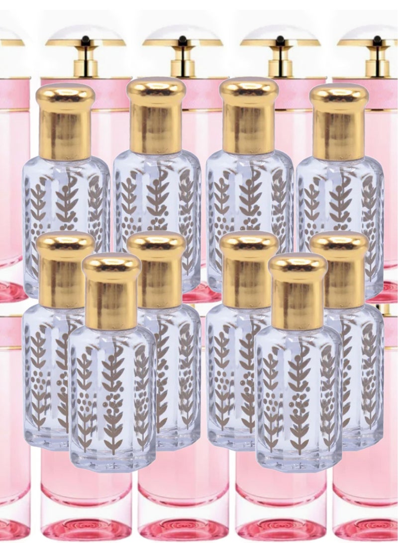 10 قطع عطر كاندي فلوريل ثابت وفواح عبوة اقتصادية 12 مل