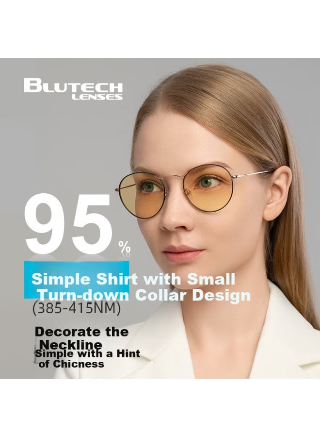 Blutech Anti-blue Light Radiation Gl For Women, For Mobile Phones And Computers, Postoperative Fatigue Relief - Image 3