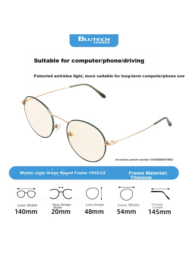 Blutech Anti-blue Light Radiation Gl For Women, For Mobile Phones And Computers, Postoperative Fatigue Relief - Image 2
