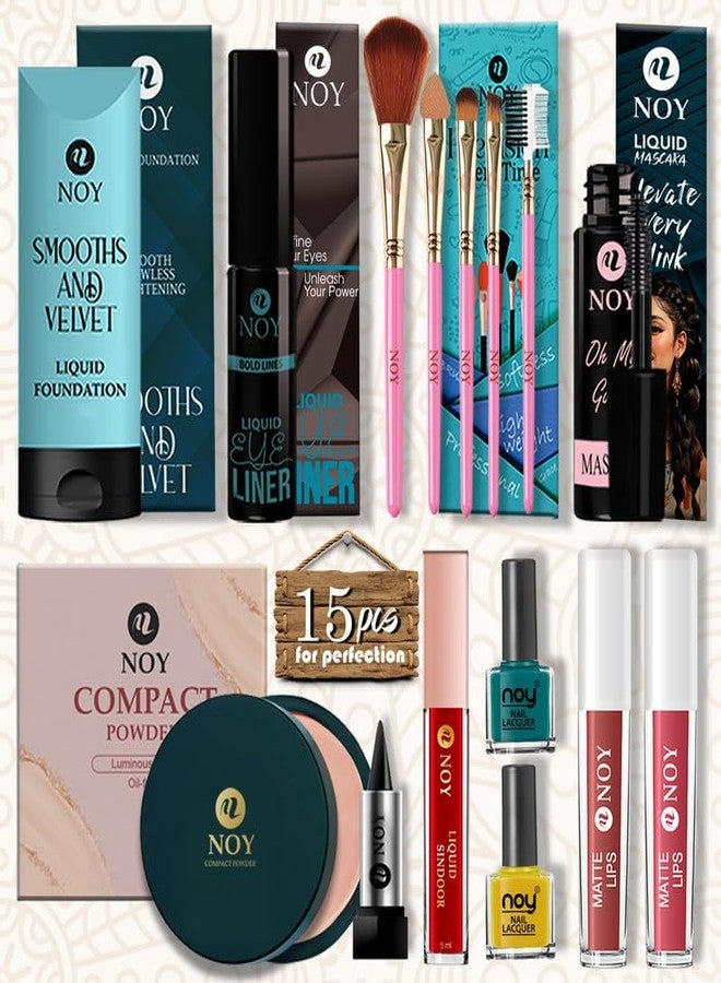 NOY All-In-One Makeup Kit For Women Full Set For Smooth Skin & Special Gifting #Ny27 - Image 2