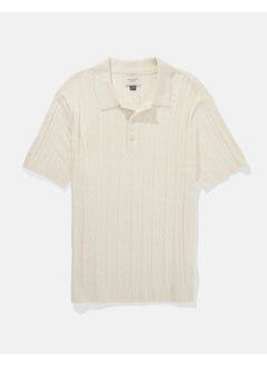 American Eagle Textured Polo Neck Sweater  - Image 2