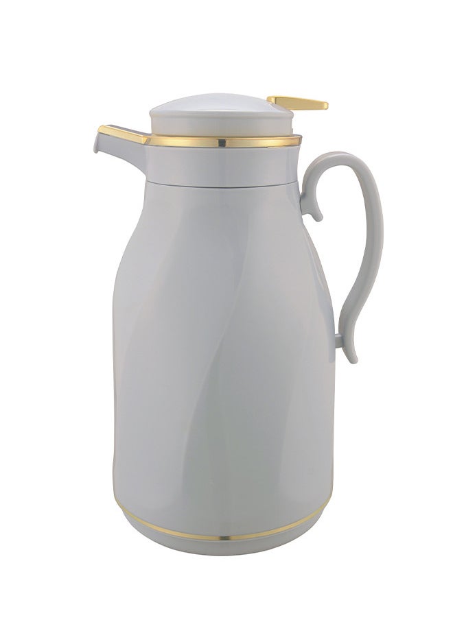 REEM - Tea/Coffee Flask 2L Grey/Gold - Image 1
