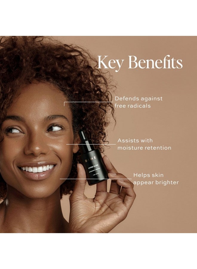 DIME Beauty Hyper Glow Serum, 15% Vitamin C Face Serum For Brightening Dull Skin, Dark Spot Corrector Serum, 1 Oz / 30 Ml - Image 2