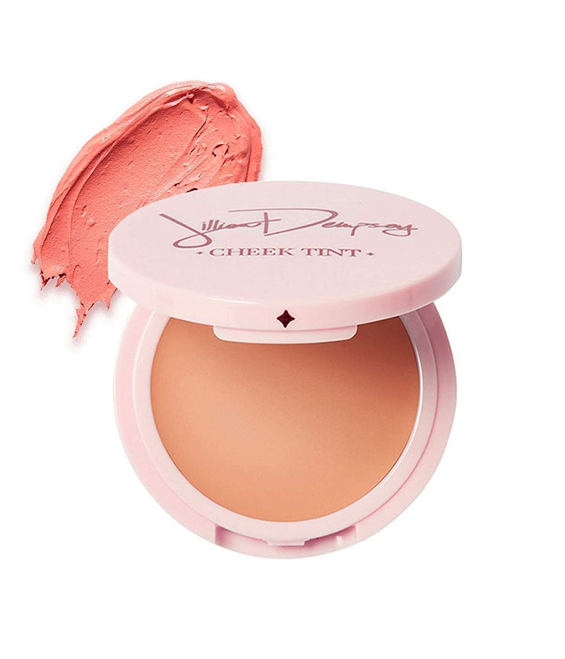 Jillian Dempsey Cheek Tint Natural Cream Blush Easy to Blend Makeup with Nourishing Lasting Color I Petal