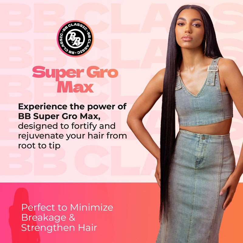 Bronner Bros Super Gro Maximum Strength Hair Thickener with Vitamin E, 6 Ounce - Image 2