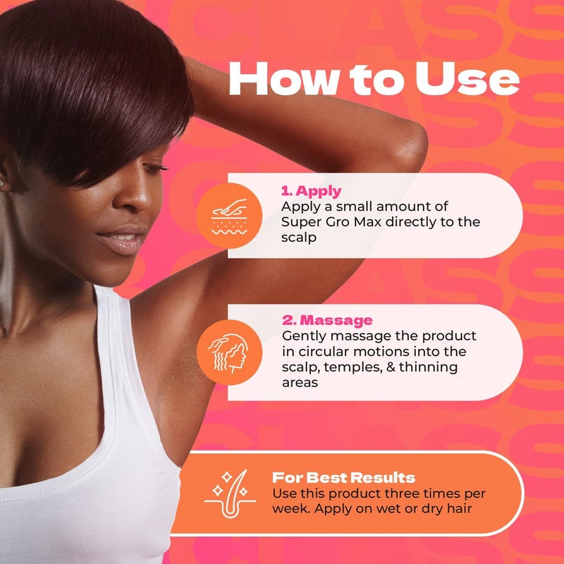 Bronner Bros Super Gro Maximum Strength Hair Thickener with Vitamin E, 6 Ounce - Image 5