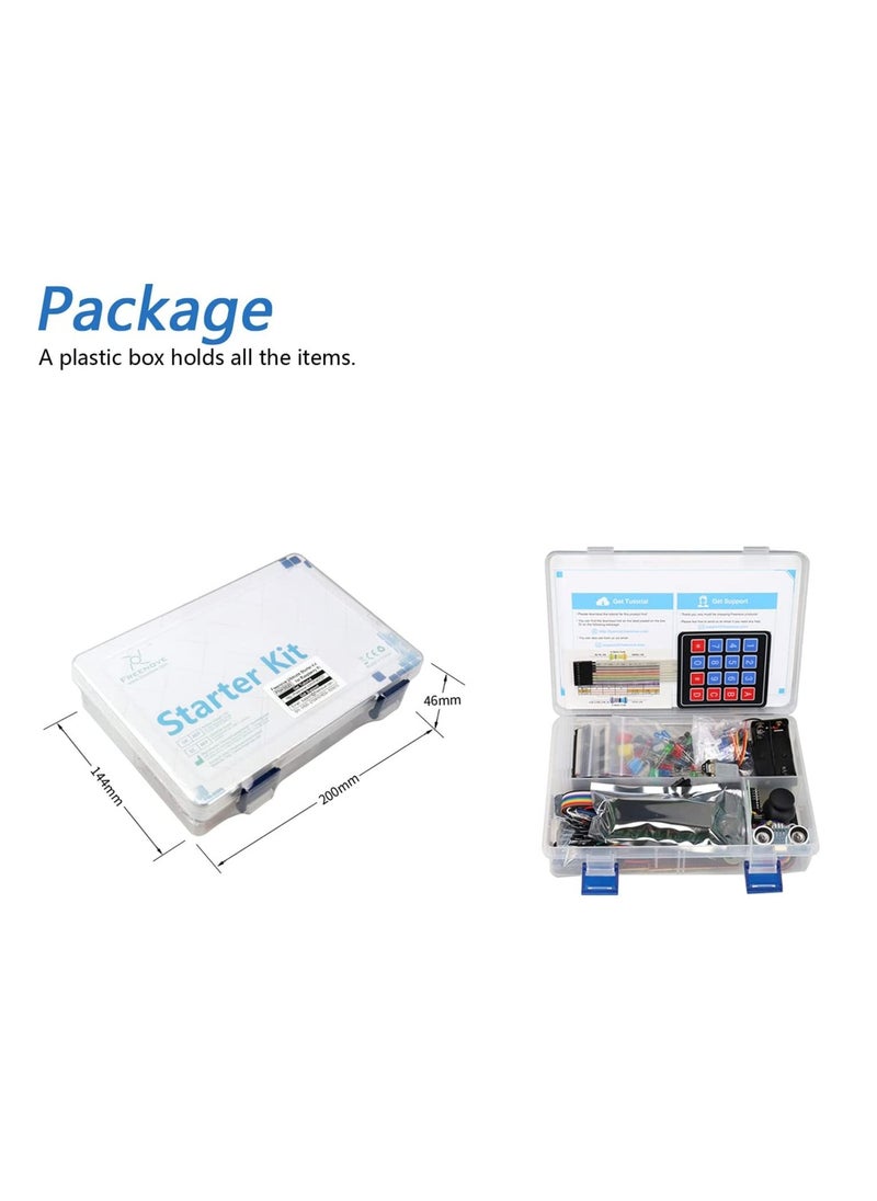 FREENOVE - Freenove Ultimate Starter Kit for Raspberry Pi, Model 3B+ 3B 3A+ 2B 1B+ 1A+ Zero W, Python C Java, 57 Projects, 430+ Pages Detailed Tutorials, 220+ Components - Image 1