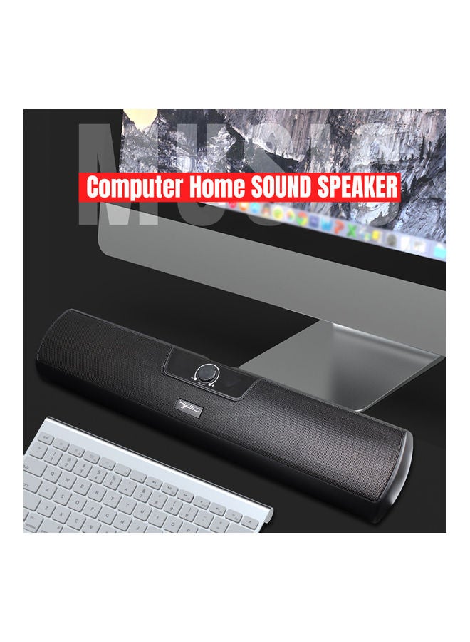 HXSJ Wired Speaker Q3 Black - Image 3