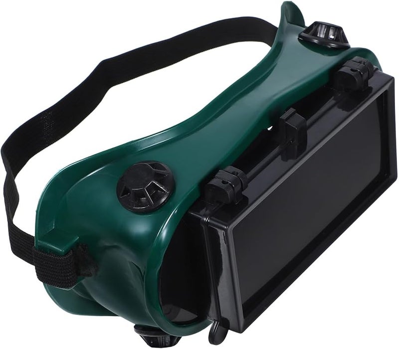 نظارات اللحام القابلة للطي مع إطار ناعم منفث مضاد للخدش لحماية عيون اللحامين - Image 2